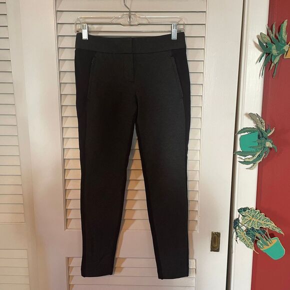 LOFT | gray black ponte pants 2P - Picture 5 of 9